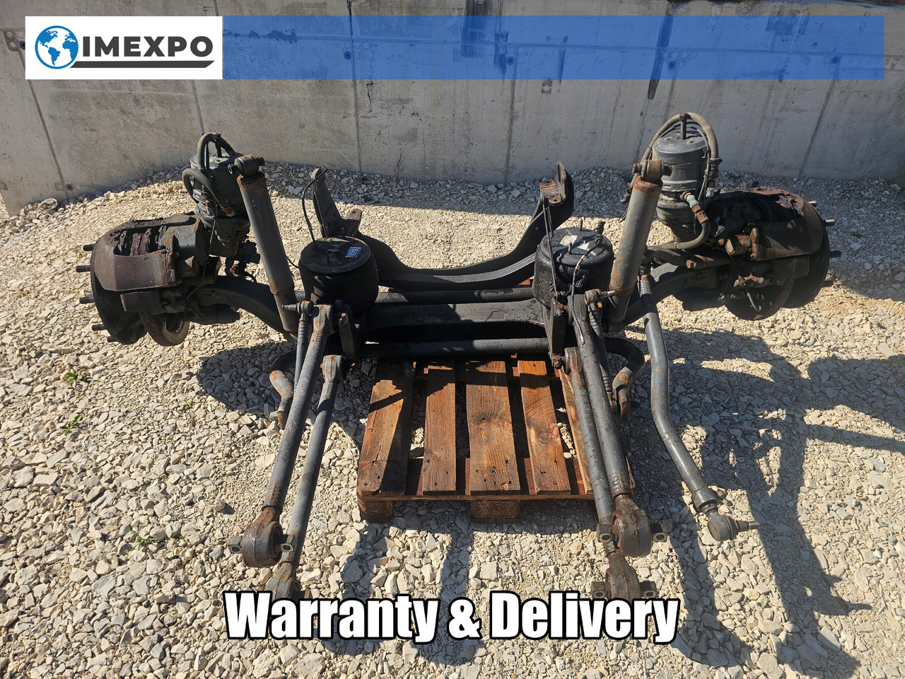 VOLVO FH FM / FRONT AIR SUNSPENSION - Front axle: picture 1 VOLVO FH FM / FRONT AIR SUNSPENSION - Front axle: picture 1