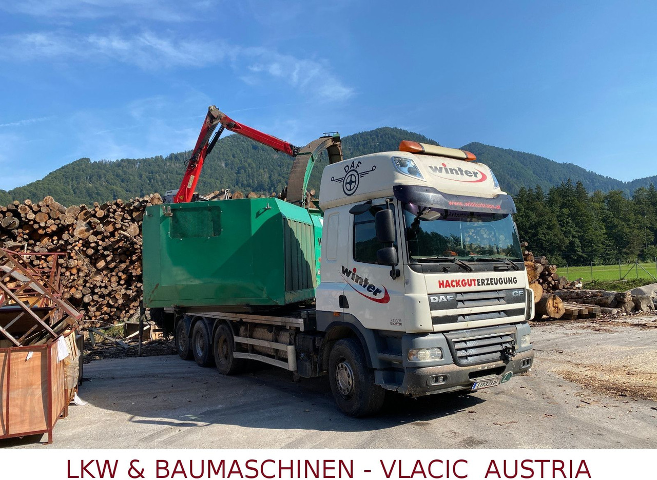 DAF CF85 Holzhackmaschine JENZ HEM 700 - Timber truck: picture 2 DAF CF85 Holzhackmaschine JENZ HEM 700 - Timber truck: picture 2