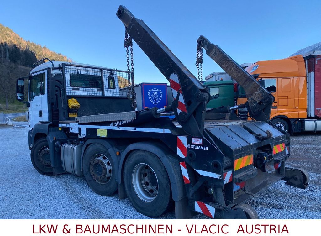 MAN TGS 26.420 6x2 Lift/Lenk vorlaufachsen - Skip loader truck: picture 3 MAN TGS 26.420 6x2 Lift/Lenk vorlaufachsen - Skip loader truck: picture 3