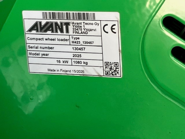 AVANT 423 TDL miniloader - Compact loader: picture 5 AVANT 423 TDL miniloader - Compact loader: picture 5