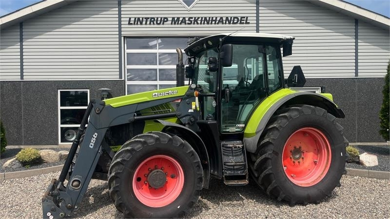 Claas ARION 550 CEBIS Med frontlæsser og frontlift - Farm tractor: picture 1 Claas ARION 550 CEBIS Med frontlæsser og frontlift - Farm tractor: picture 1