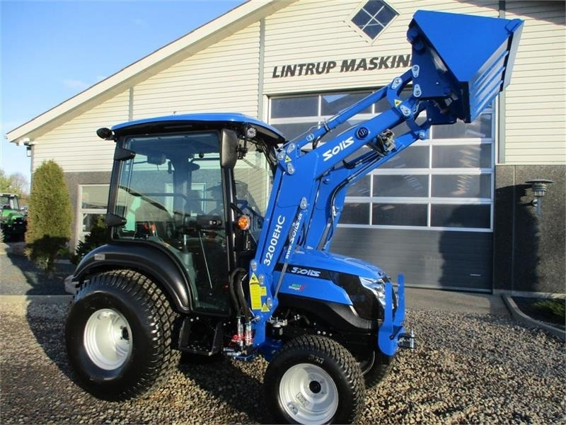 Farm tractor Solis 26 HST Med kabine, Turf hjul og frontlæsser.: picture 15