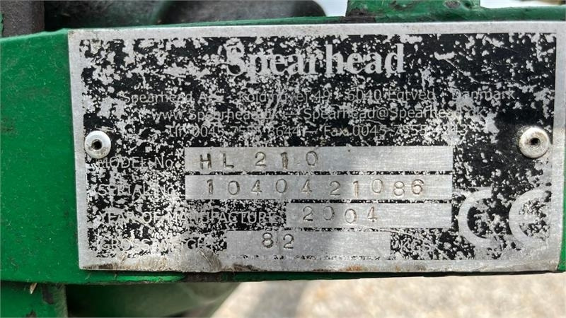 Spearhead Finger klippe HL210 fingerklipper. Hydraulisk truk  on lease Spearhead Finger klippe HL210 fingerklipper. Hydraulisk truk: picture 12