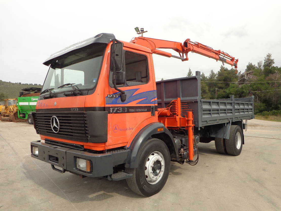 Mercedes-Benz SK 1722 Mercedes Benz SK1722 4X2 Kipper AND Crane - Tipper: picture 1 Mercedes-Benz SK 1722 Mercedes Benz SK1722 4X2 Kipper AND Crane - Tipper: picture 1