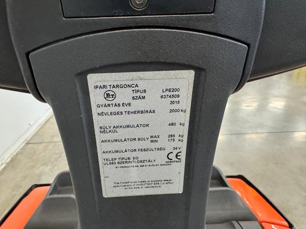 Toyota 10792 LPE 200 - Electric forklift: picture 4 Toyota 10792 LPE 200 - Electric forklift: picture 4