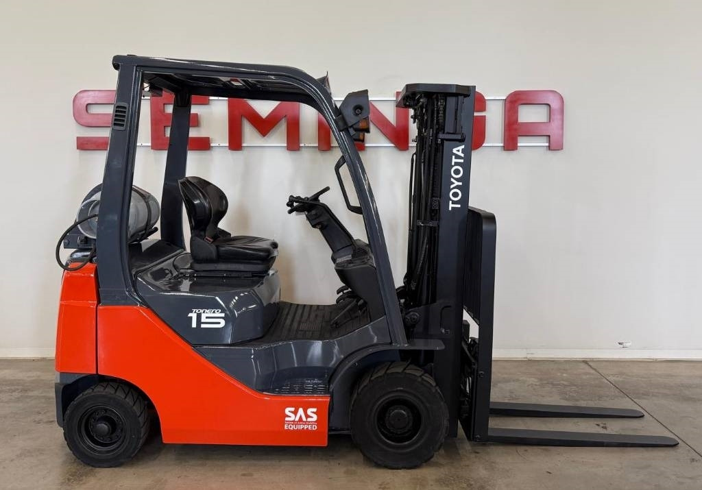 Toyota 10989 - 02-8FGF15 - LPG forklift: picture 2 Toyota 10989 - 02-8FGF15 - LPG forklift: picture 2