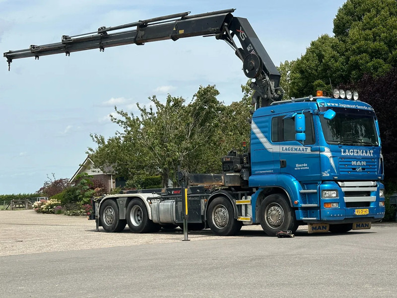 MAN TGA 35.440 8x2 HIAB 37TM!!RADIO REMOTE/CONTAINER SYSTEM! - Cable system truck, Crane truck: picture 1 MAN TGA 35.440 8x2 HIAB 37TM!!RADIO REMOTE/CONTAINER SYSTEM! - Cable system truck, Crane truck: picture 1