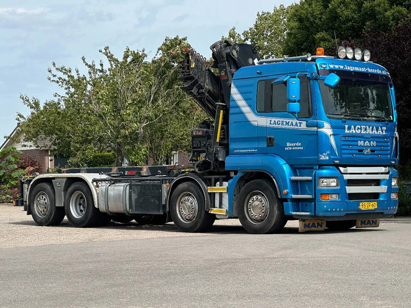 MAN TGA 35.440 8x2 HIAB 37TM!!RADIO REMOTE/CONTAINER SYSTEM! - Cable system truck, Crane truck: picture 4 MAN TGA 35.440 8x2 HIAB 37TM!!RADIO REMOTE/CONTAINER SYSTEM! - Cable system truck, Crane truck: picture 4