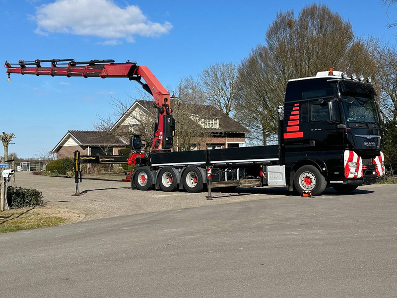 MAN TGX 35.480!!8x4 TRIPLE!!HIAB 62tm!!CRANE/GRUE!!EURO6!! - Crane truck: picture 3 MAN TGX 35.480!!8x4 TRIPLE!!HIAB 62tm!!CRANE/GRUE!!EURO6!! - Crane truck: picture 3