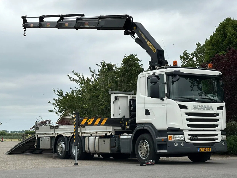 Scania G360 EURO6!!KRAAN/KRAN/MACHINE/MASCHINE/RAMPEN!!TRANSPORTER!LIER/WINCH!! - Autotransporter truck, Crane truck: picture 1 Scania G360 EURO6!!KRAAN/KRAN/MACHINE/MASCHINE/RAMPEN!!TRANSPORTER!LIER/WINCH!! - Autotransporter truck, Crane truck: picture 1