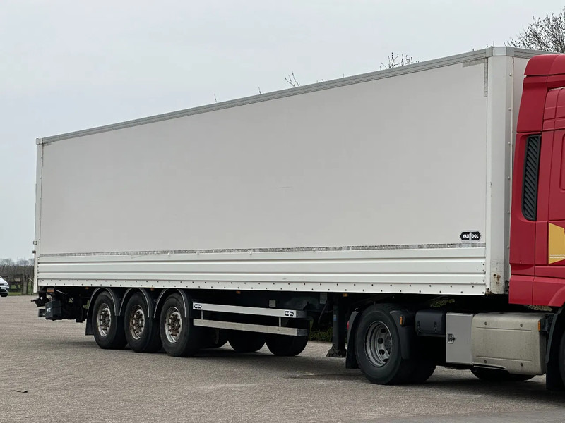 Van Hool 3 assige kasten trailer LBW/LAADKLEP 2500kg - Closed box semi-trailer: picture 1 Van Hool 3 assige kasten trailer LBW/LAADKLEP 2500kg - Closed box semi-trailer: picture 1