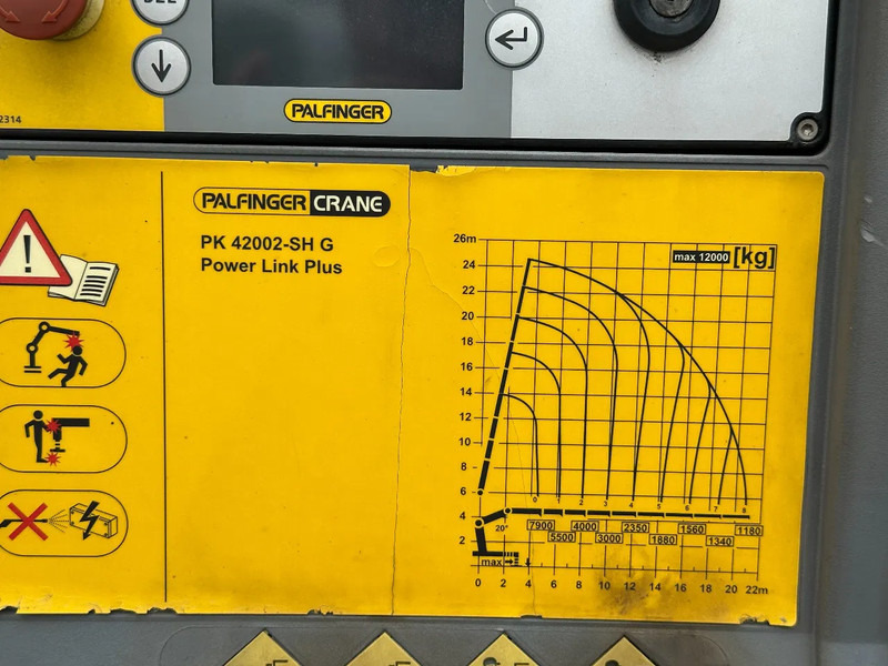 Crane truck Volvo FM 430!8x2!!KRAAN/CRANE/GRUE/ PALFINGER 42TM!! RADIO REMOTE!! EURO 6!!TOP!: picture 15