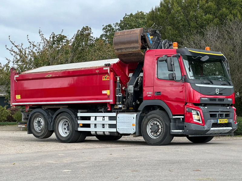 Volvo FMX 330 EURO6!!6X4!!VOORAS AANGEDREVEN!!Z-Kraan/KIPPER!! - Tipper, Crane truck: picture 2 Volvo FMX 330 EURO6!!6X4!!VOORAS AANGEDREVEN!!Z-Kraan/KIPPER!! - Tipper, Crane truck: picture 2
