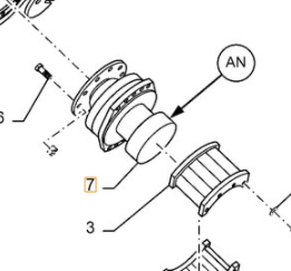 Case 47781269 - Gearbox for Construction machinery: picture 1 Case 47781269 - Gearbox for Construction machinery: picture 1