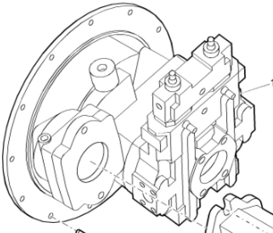 New Holland 8912742 - Hydraulic pump for Construction machinery: picture 2 New Holland 8912742 - Hydraulic pump for Construction machinery: picture 2