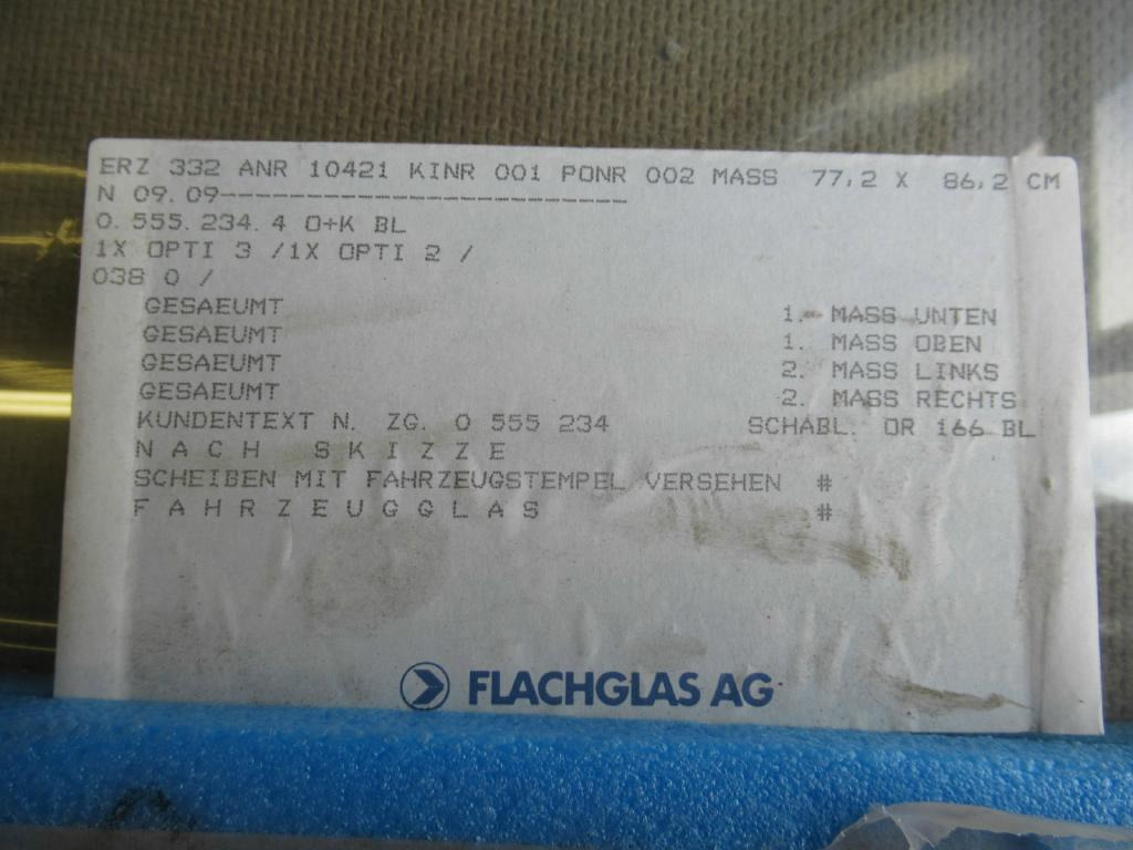 O&K 555234 - - Window and parts for Construction machinery: picture 3 O&K 555234 - - Window and parts for Construction machinery: picture 3