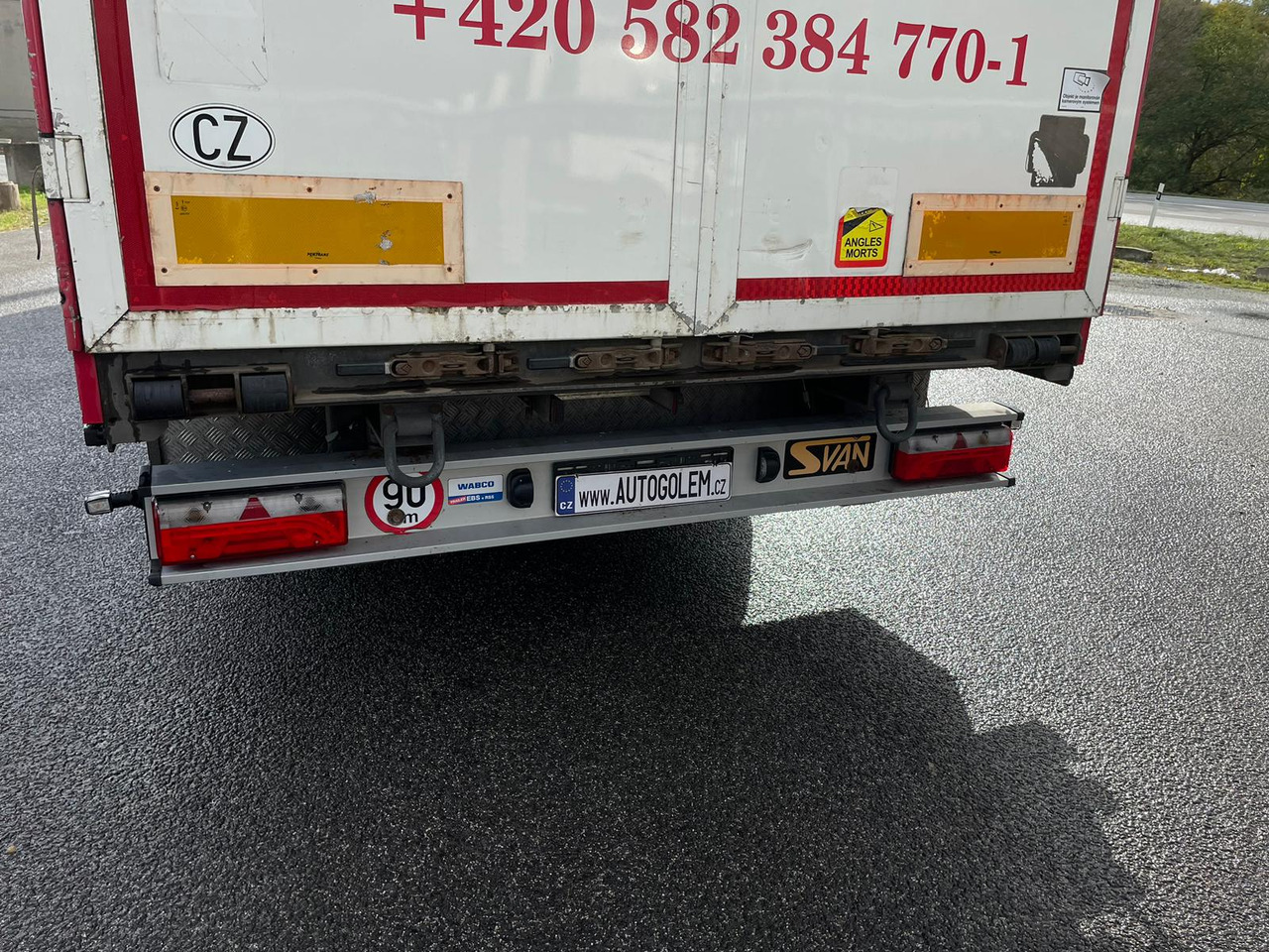 Svan CHT202 - Curtainsider trailer: picture 4 Svan CHT202 - Curtainsider trailer: picture 4