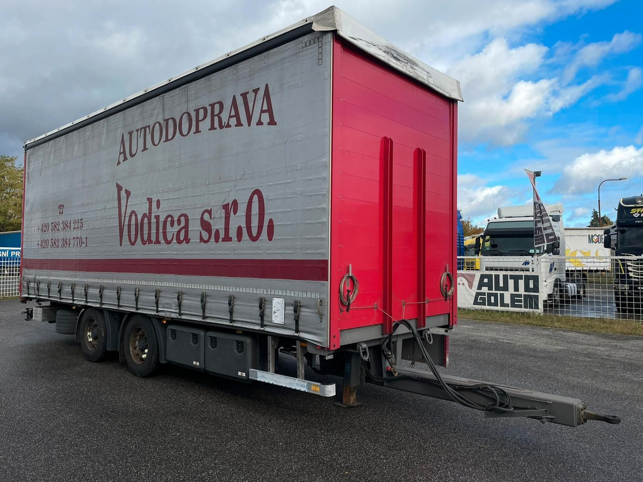 Svan CHT202 - Curtainsider trailer: picture 2 Svan CHT202 - Curtainsider trailer: picture 2