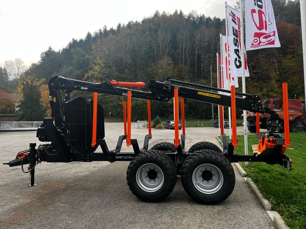 BMF BMF 13T1 + 905HP Kran - Forestry trailer: picture 3 BMF BMF 13T1 + 905HP Kran - Forestry trailer: picture 3