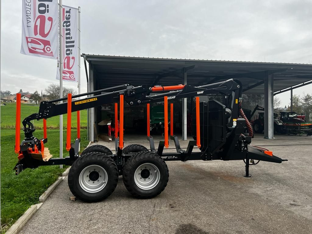 BMF BMF 13T1 PRO mit BMF 905 HP Kran - Forestry trailer: picture 3 BMF BMF 13T1 PRO mit BMF 905 HP Kran - Forestry trailer: picture 3
