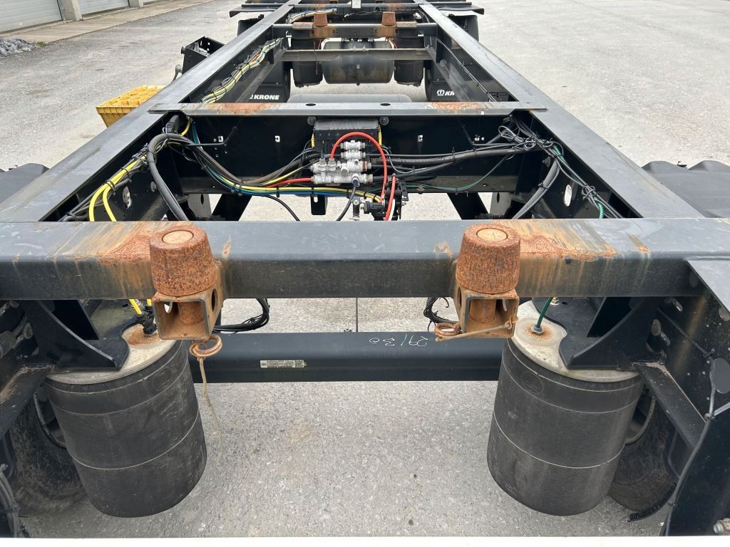 New Container transporter/ Swap body trailer Krone 2 Achswechselfahrgestell, Typ: AZW 18 eL3B9: picture 12