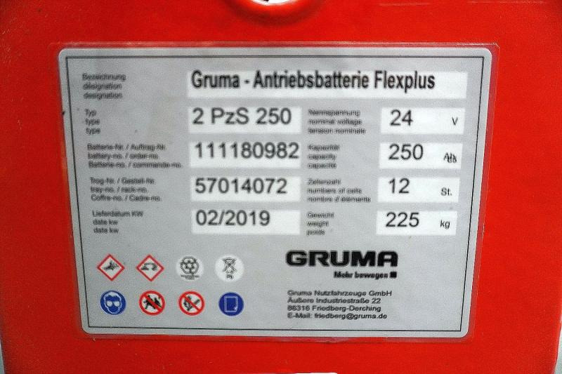 Battery GRUMA 24 Volt 2 PzS 250 Ah: picture 6