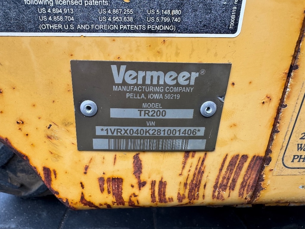 Vermeer RT200 - Trencher: picture 5 Vermeer RT200 - Trencher: picture 5