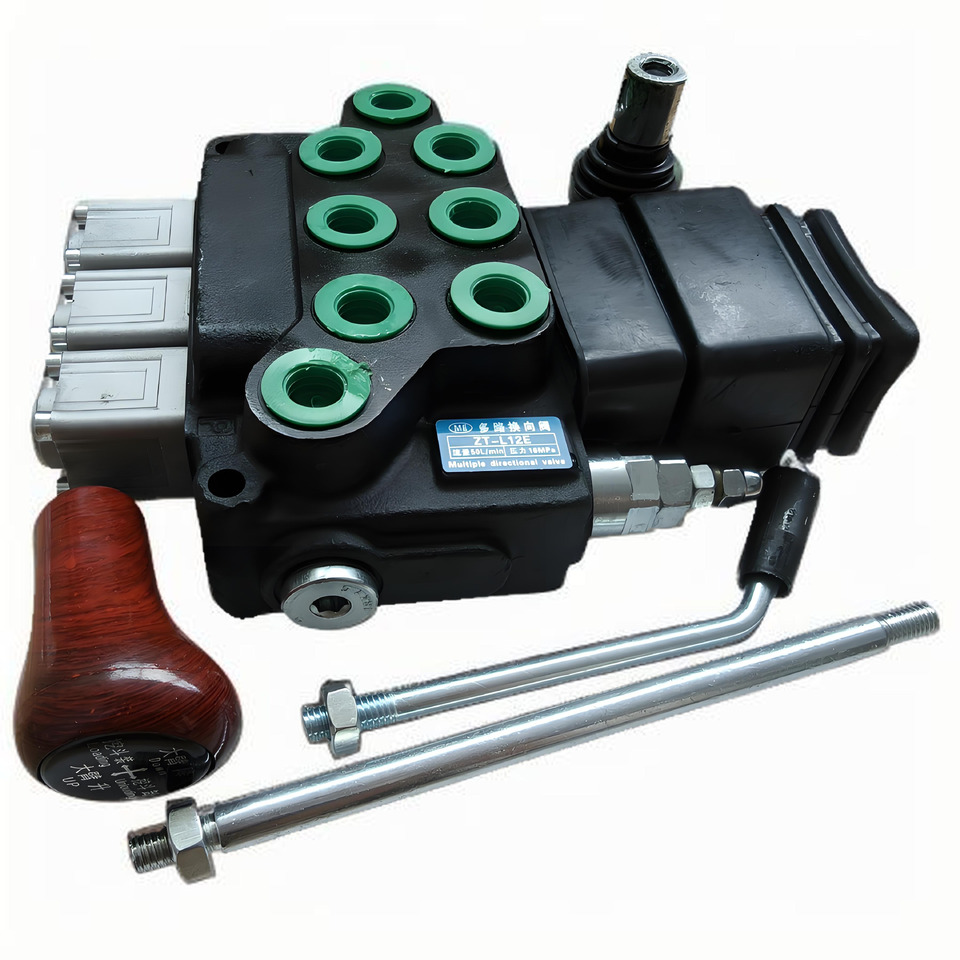 Qingdao Promising 2 Handle 3 Spool Monoblock Hydraulic Directional Control Valve for FLAND FL45 Loader - Spare parts for Wheel loader: picture 3 Qingdao Promising 2 Handle 3 Spool Monoblock Hydraulic Directional Control Valve for FLAND FL45 Loader - Spare parts for Wheel loader: picture 3