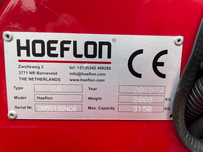 Hoeflon C 6 SOLD - Mini crane: picture 3 Hoeflon C 6 SOLD - Mini crane: picture 3