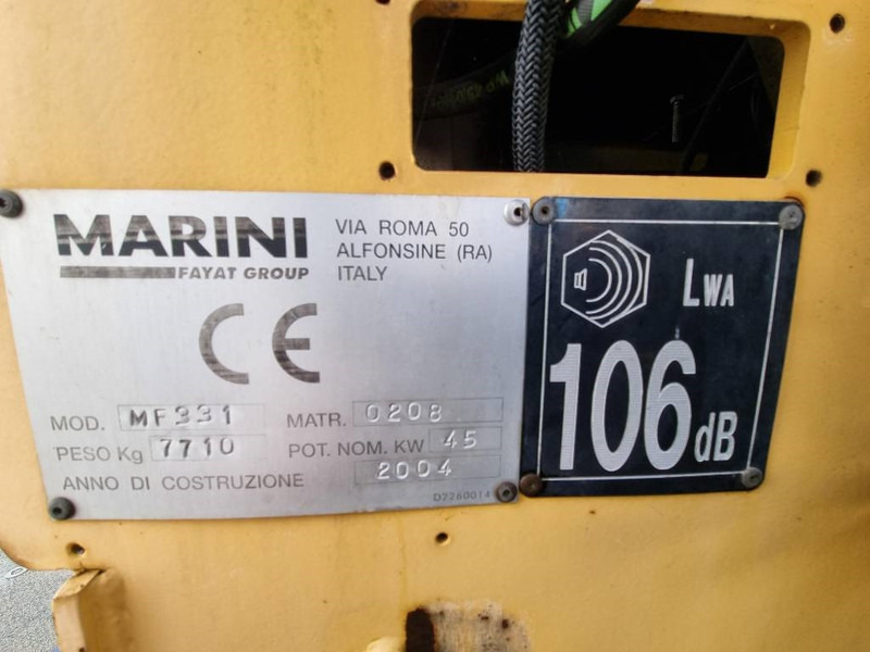 Asphalt paver Marini MF331 Asfaltläggare: picture 12