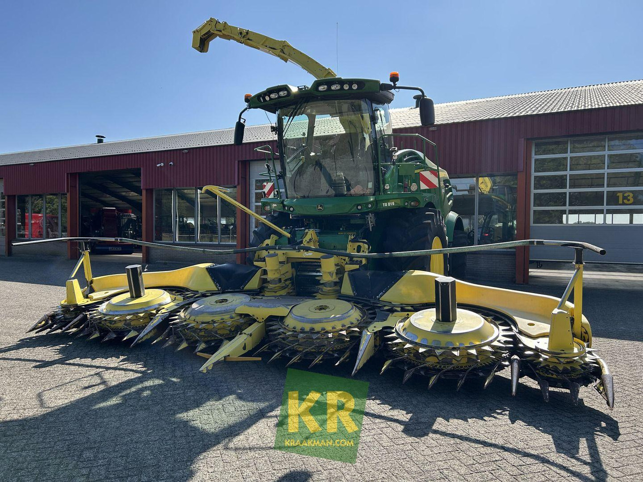 8500 John Deere - Forage harvester: picture 3 8500 John Deere - Forage harvester: picture 3