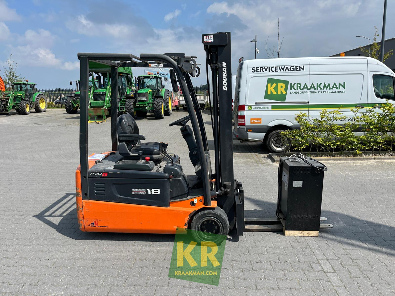 Doosan B18T - Truck mounted forklift: picture 4 Doosan B18T - Truck mounted forklift: picture 4