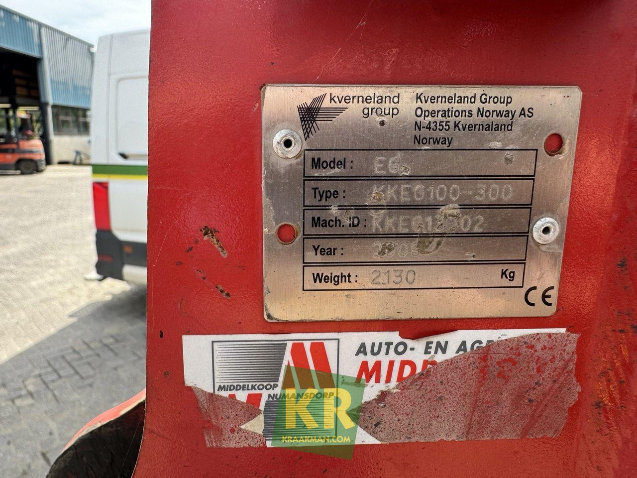 EG 100-300 Kverneland - Plow: picture 2 EG 100-300 Kverneland - Plow: picture 2