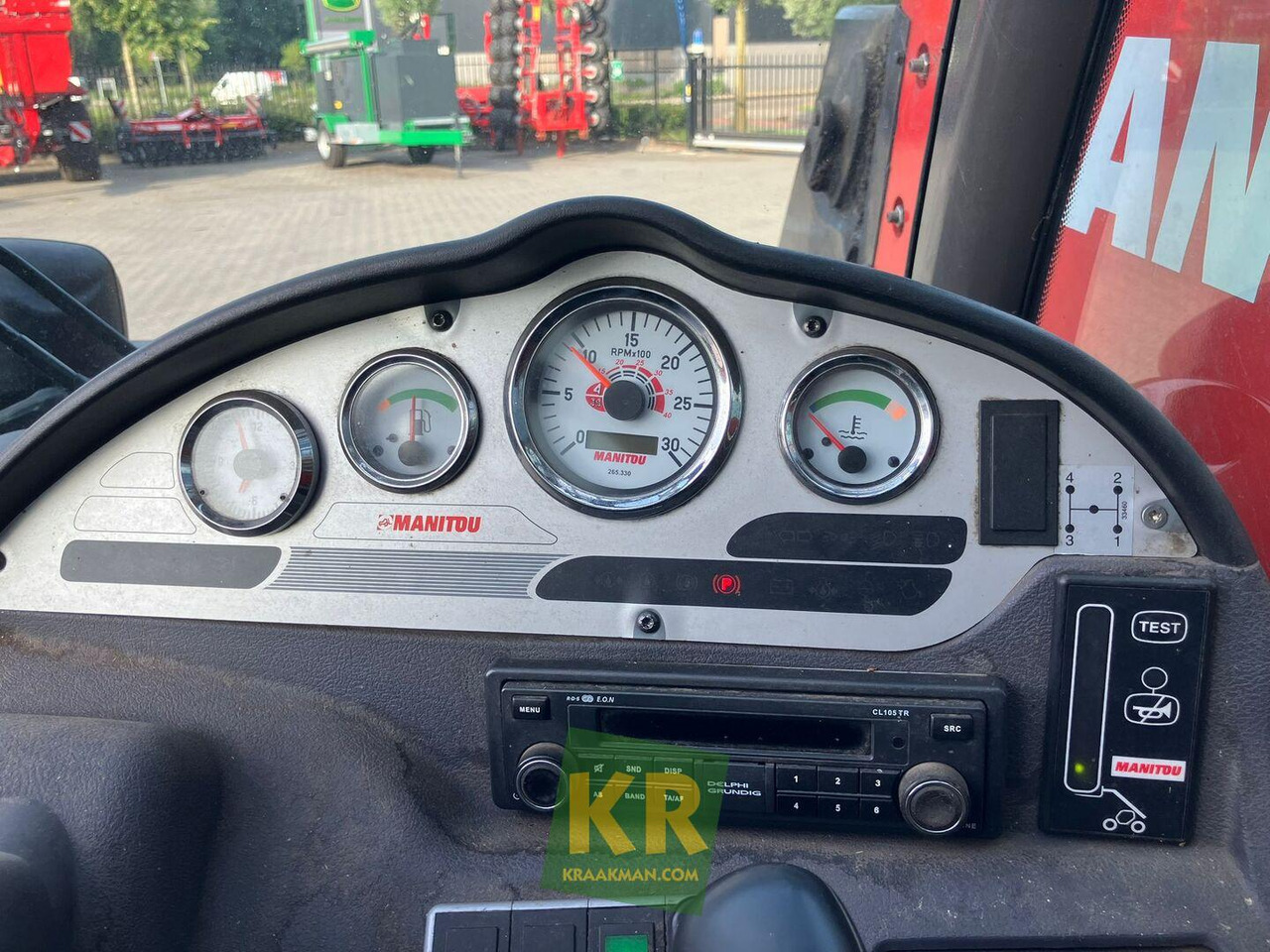 Telescopic handler Manitou MLT 634 LSU verreiker: picture 13