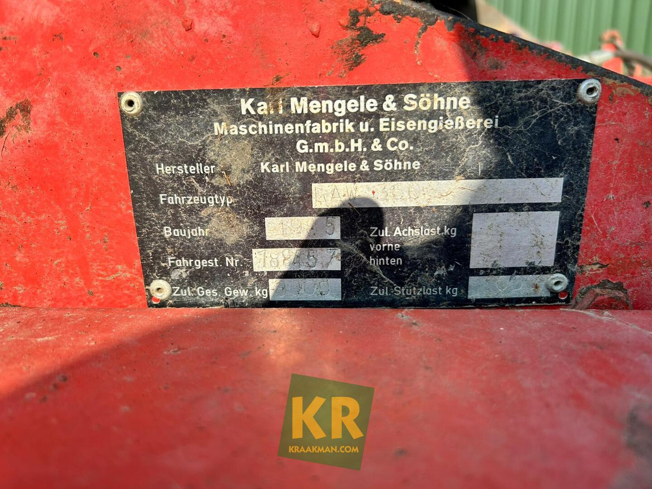Mengele Overig - Self-loading wagon: picture 3 Mengele Overig - Self-loading wagon: picture 3