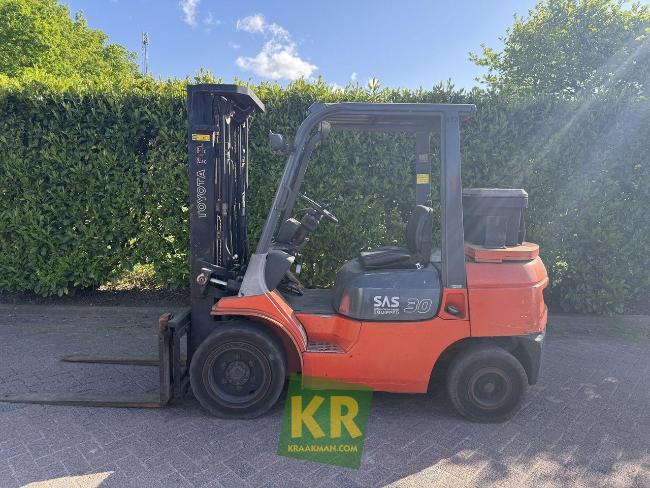 Toyota SAS30 Diesel heftruck - Diesel forklift: picture 1 Toyota SAS30 Diesel heftruck - Diesel forklift: picture 1