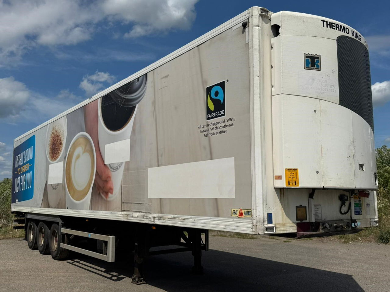 Gray and Adams 2015 SLXe 300 - Refrigerator semi-trailer: picture 1 Gray and Adams 2015 SLXe 300 - Refrigerator semi-trailer: picture 1