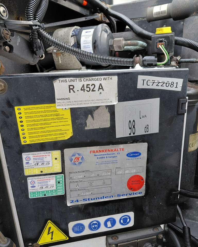 Supra 850u S/N : TC722081 - Refrigerator unit: picture 2 Supra 850u S/N : TC722081 - Refrigerator unit: picture 2