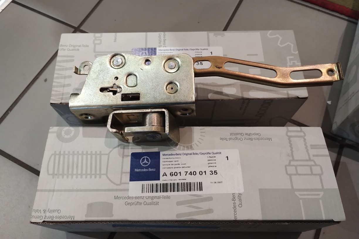 ZAMEK DRZWI TYŁ REAR DOOR LOCK MERCEDES T1 207 208 308 310 6017400135 - Cab and interior for Van: picture 1 ZAMEK DRZWI TYŁ REAR DOOR LOCK MERCEDES T1 207 208 308 310 6017400135 - Cab and interior for Van: picture 1