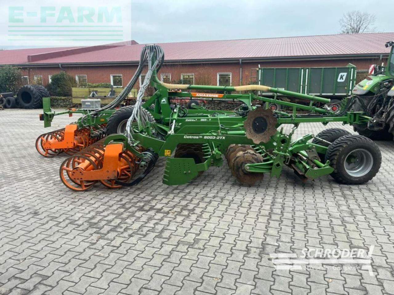 Disc harrow Amazone catros xl 8003-2tx: picture 6