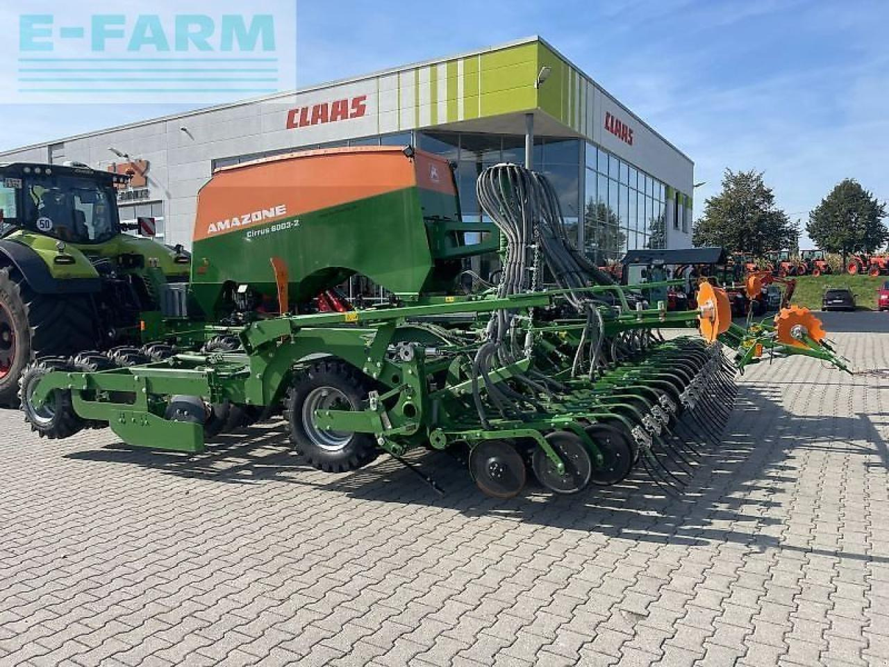 Seed drill Amazone cirrus 6003-2 säkombination am: picture 9
