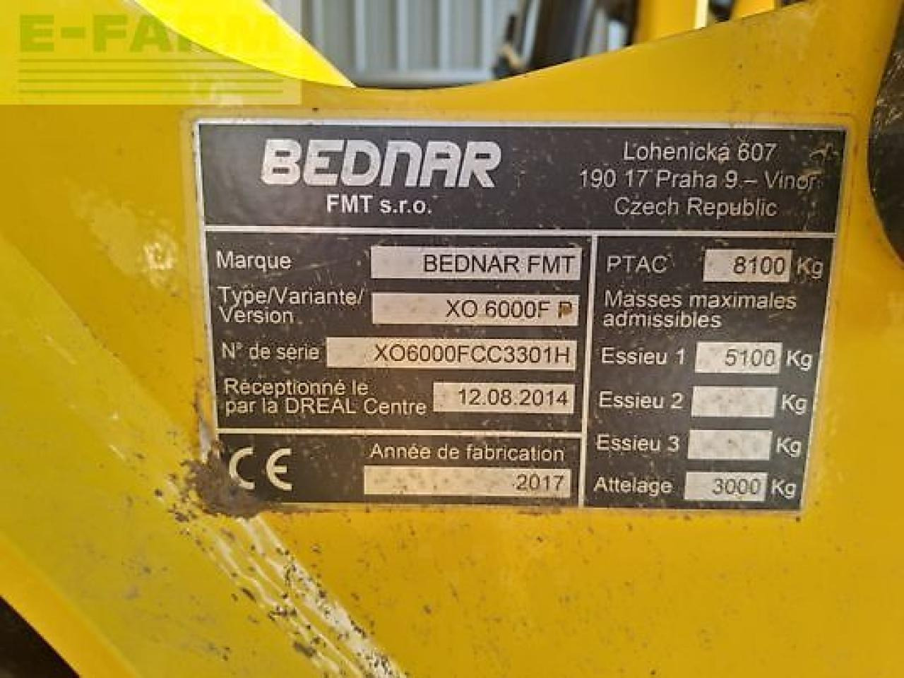 Disc harrow Bednar swifterdisc xo6000f: picture 8 Disc harrow Bednar swifterdisc xo6000f: picture 8