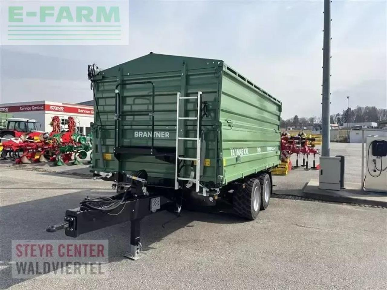 Farm tipping trailer/ Dumper Brantner ta 16045 xxl: picture 8