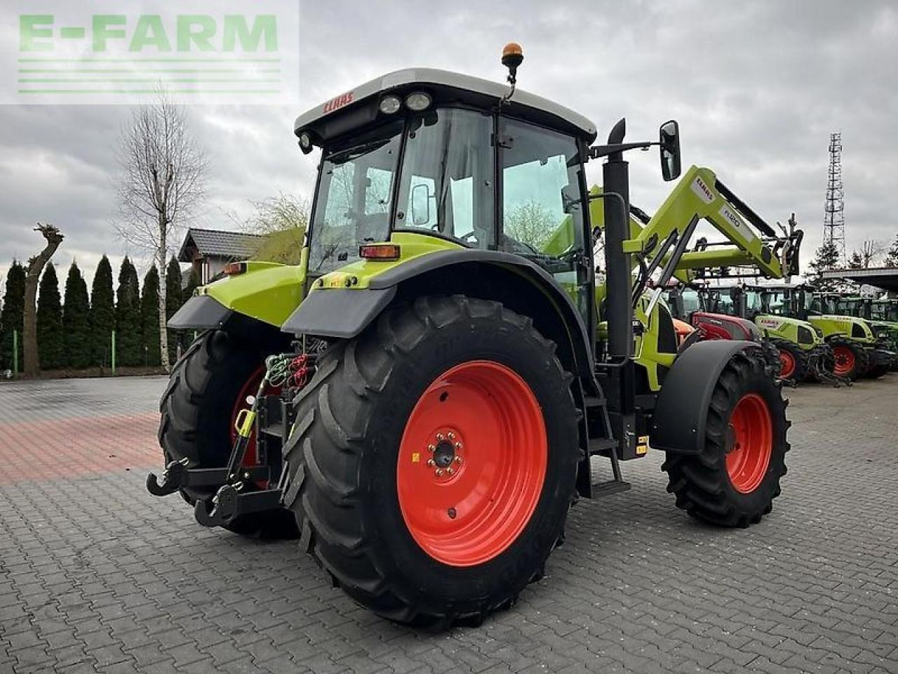 CLAAS ares 617 atz + claas fl120 ATZ - Farm tractor: picture 5 CLAAS ares 617 atz + claas fl120 ATZ - Farm tractor: picture 5