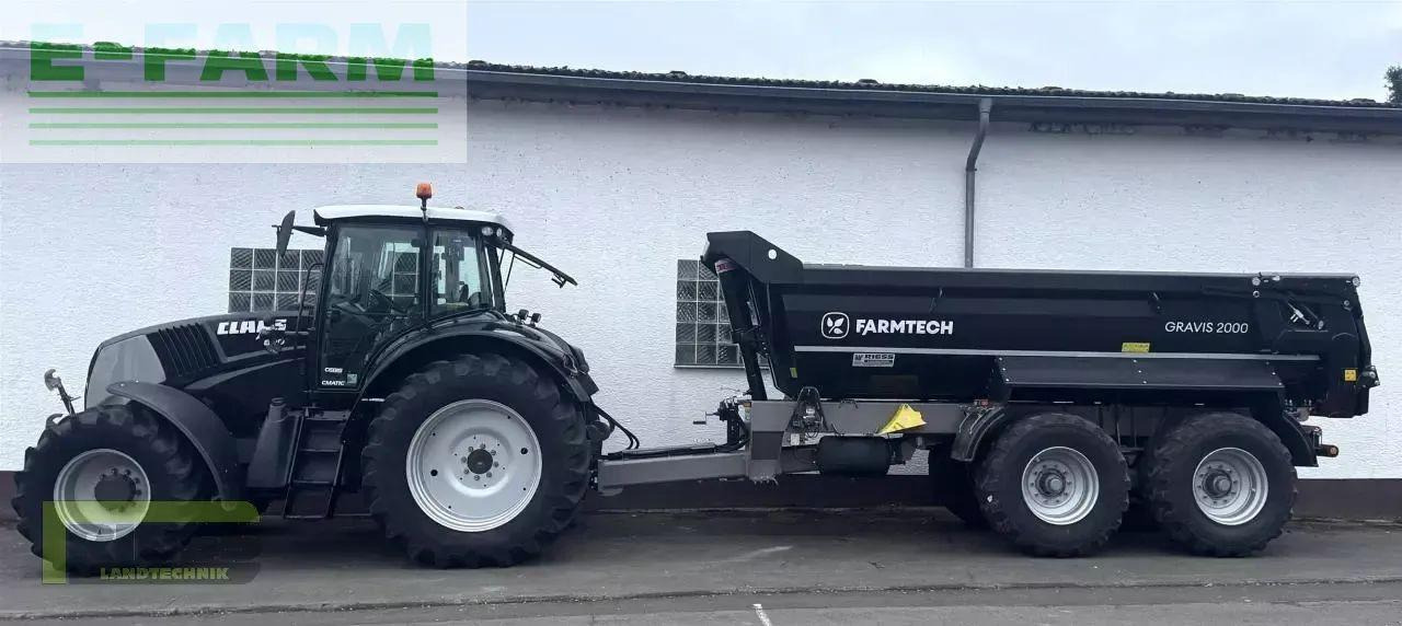 Farm tractor CLAAS axion 810 cmatic + farmtech gravis 2000 CMATIC: picture 12