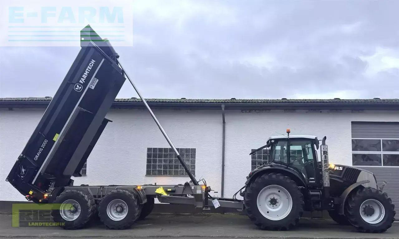 Farm tractor CLAAS axion 810 cmatic + farmtech gravis 2000 CMATIC: picture 6