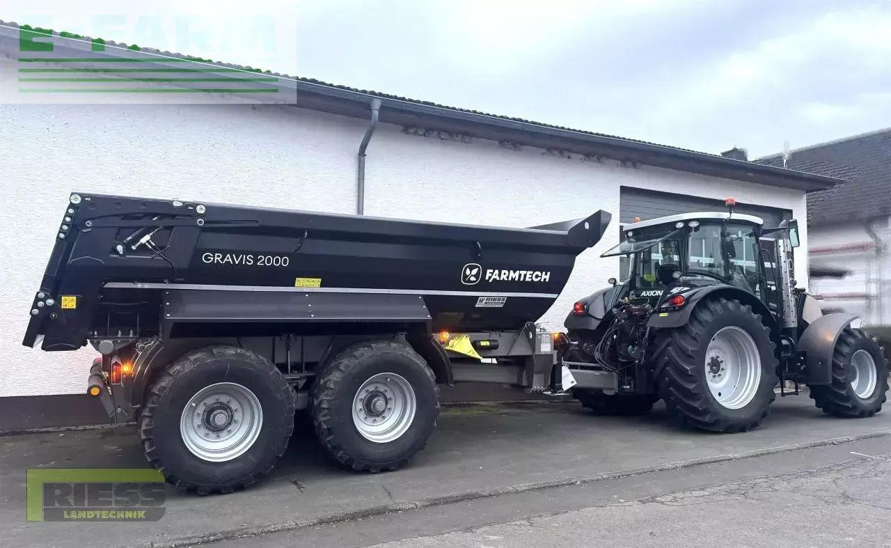 Farm tractor CLAAS axion 810 cmatic + farmtech gravis 2000 CMATIC: picture 11