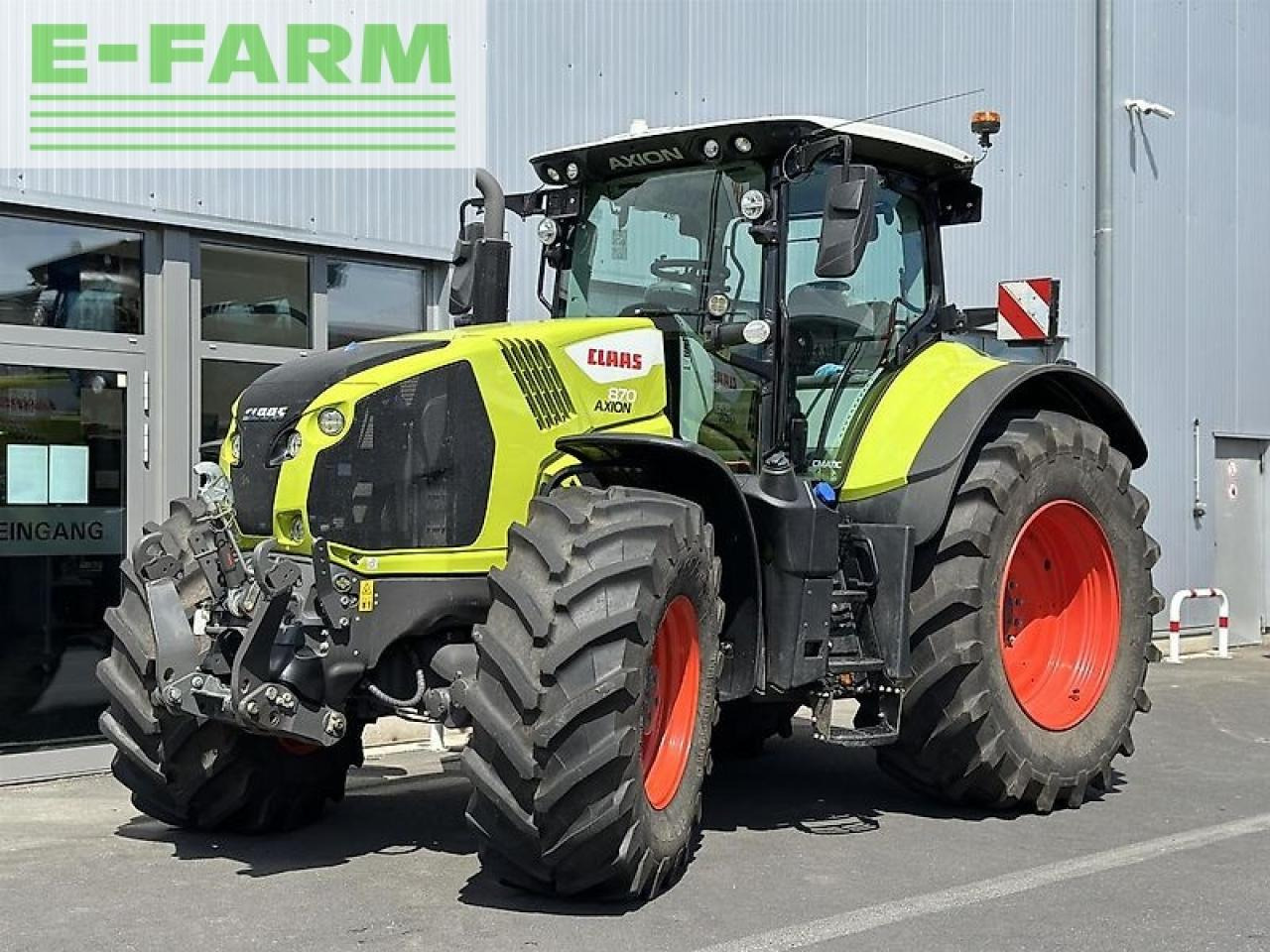 CLAAS axion 870 cebis cmatic CMATIC CEBIS - Farm tractor: picture 1 CLAAS axion 870 cebis cmatic CMATIC CEBIS - Farm tractor: picture 1