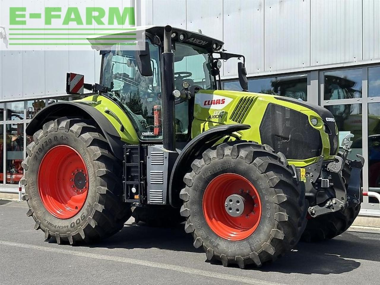 CLAAS axion 870 cebis cmatic CMATIC CEBIS - Farm tractor: picture 2 CLAAS axion 870 cebis cmatic CMATIC CEBIS - Farm tractor: picture 2
