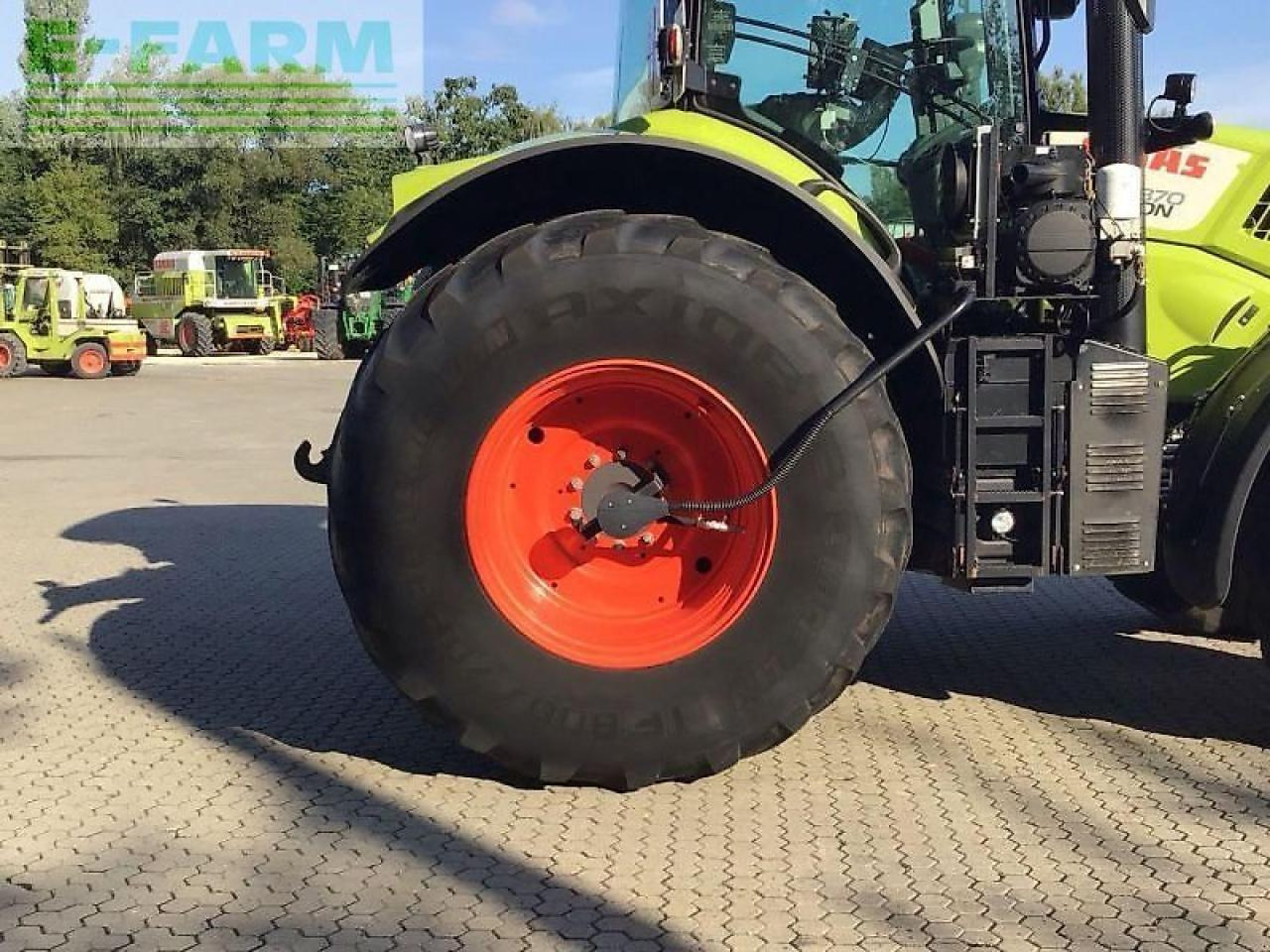 Farm tractor CLAAS axion 870 cmatic cebis CMATIC CEBIS: picture 19